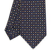 dark_blue_sartorial_classic_silk_tie_small_flower_pattern_tip_detail