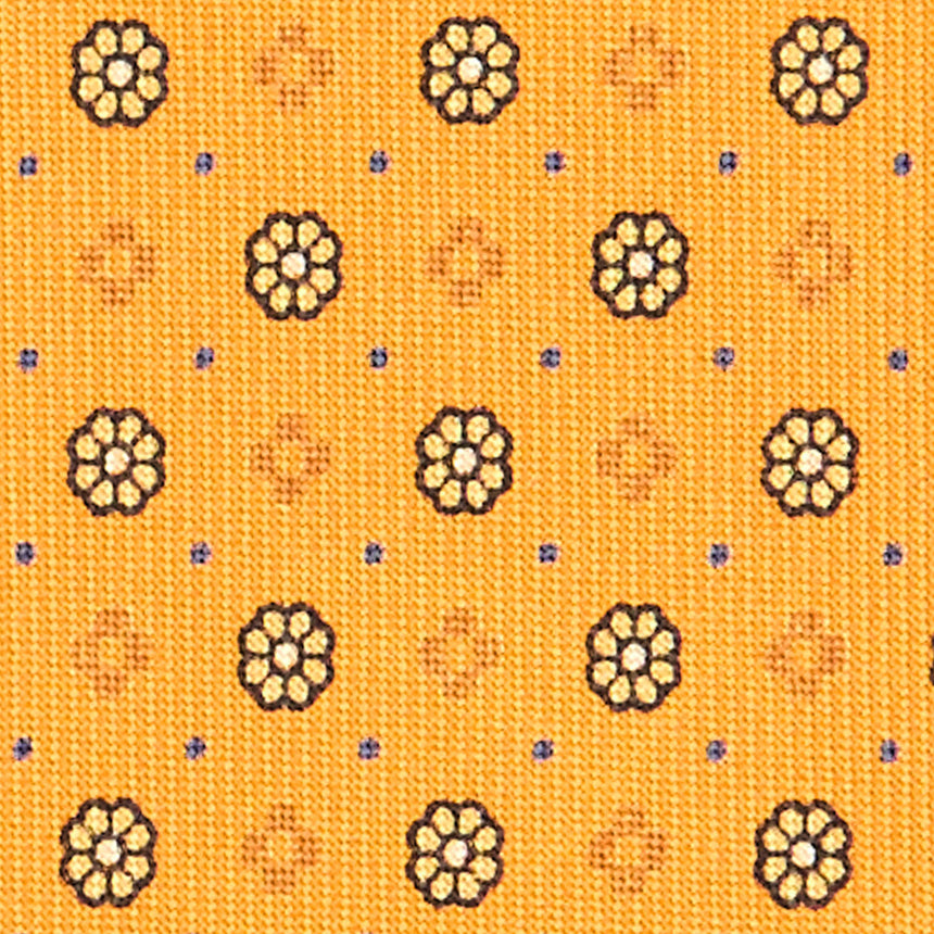 YELLOW CLASSIC SILK TIE