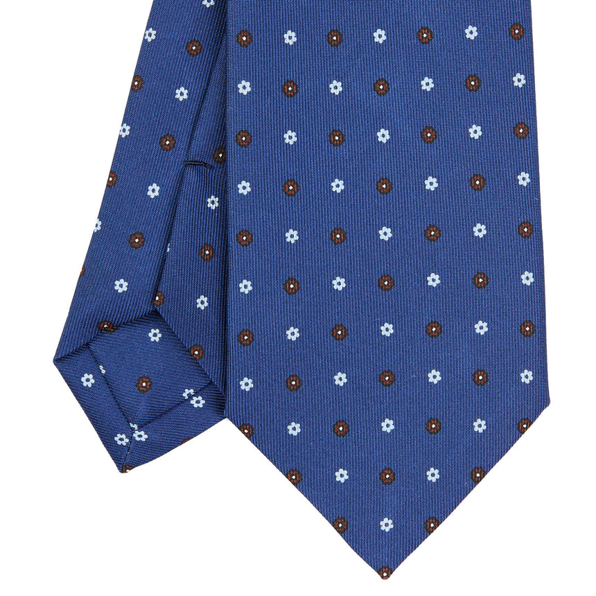 BLUE SARTORIAL CLASSIC SILK TIE