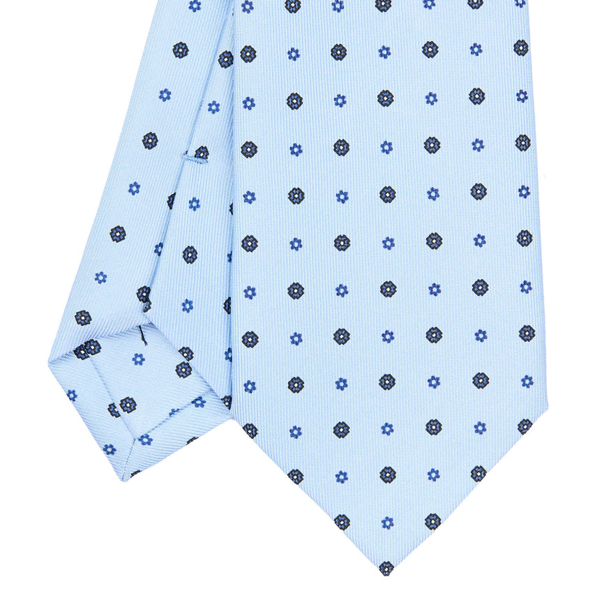 LIGHT BLUE CLASSIC SILK TIE