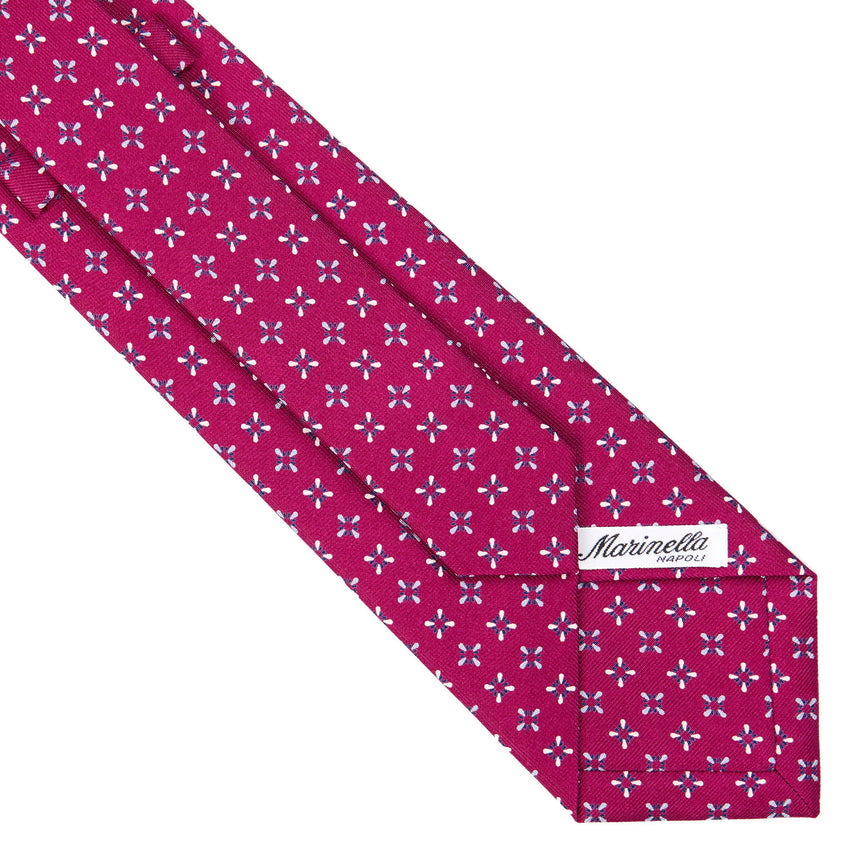 CRAVATTA SARTORIALE CLASSICA IN SETA BORDEAUX