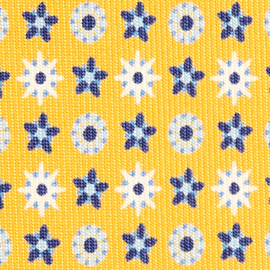 YELLOW CLASSIC SILK TIE