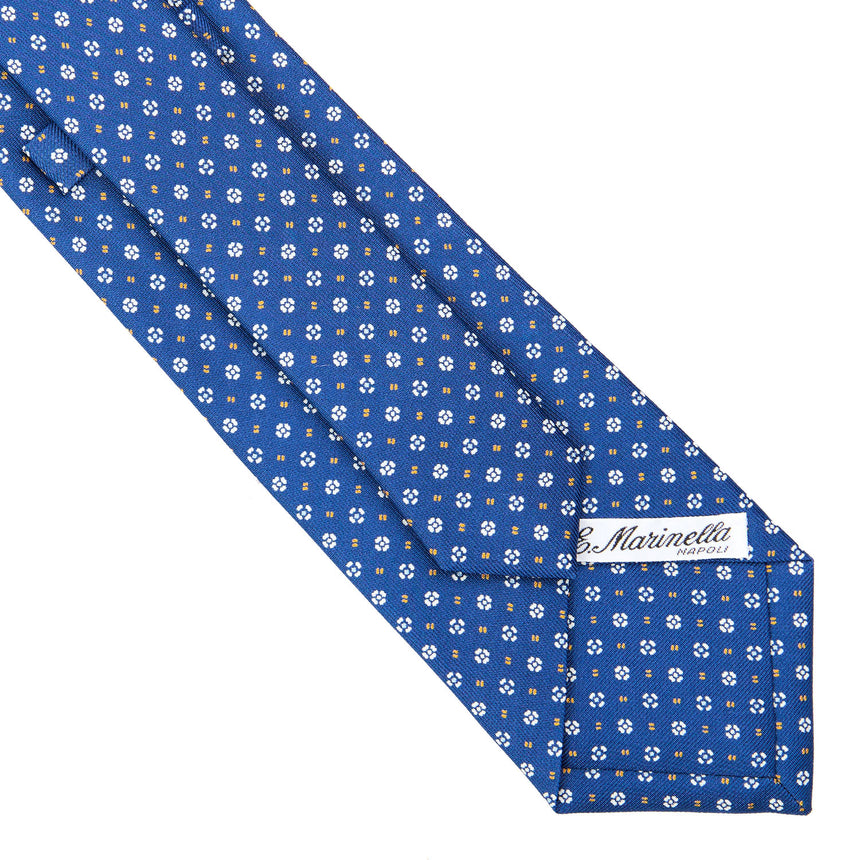 BLUE SARTORIAL CLASSIC SILK TIE
