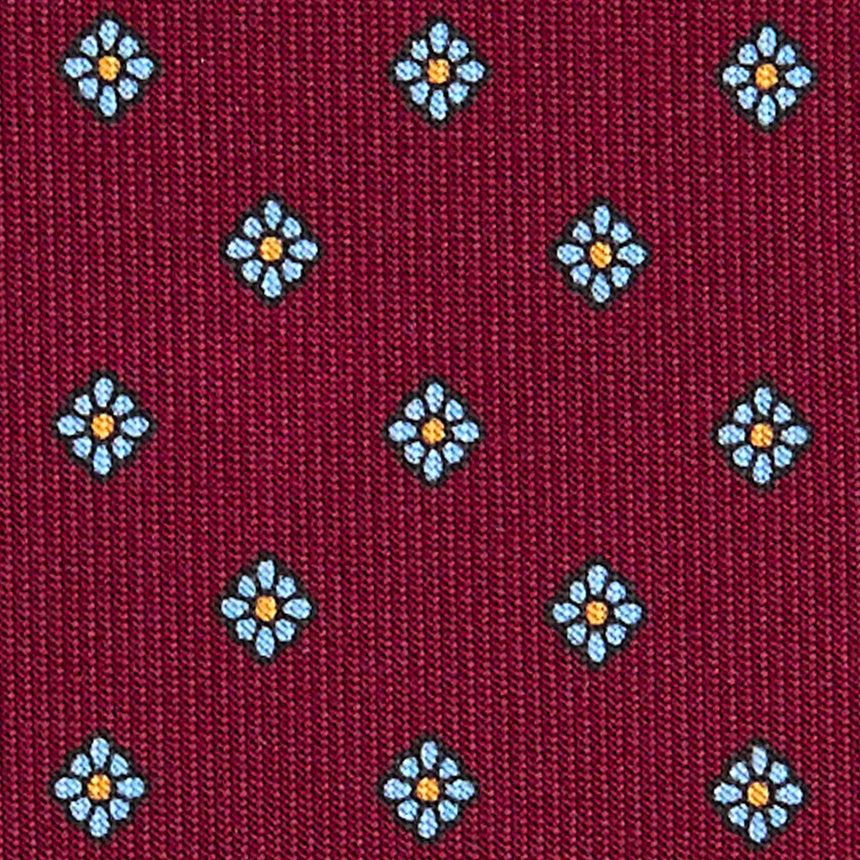 CRAVATTA SARTORIALE CLASSICA IN SETA BORDEAUX