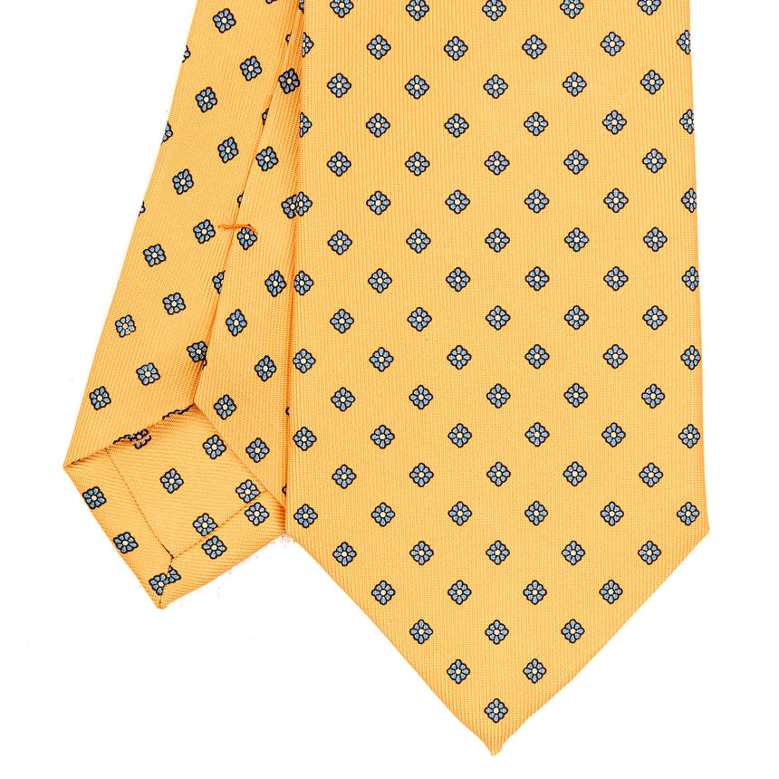 YELLOW CLASSIC SILK TIE