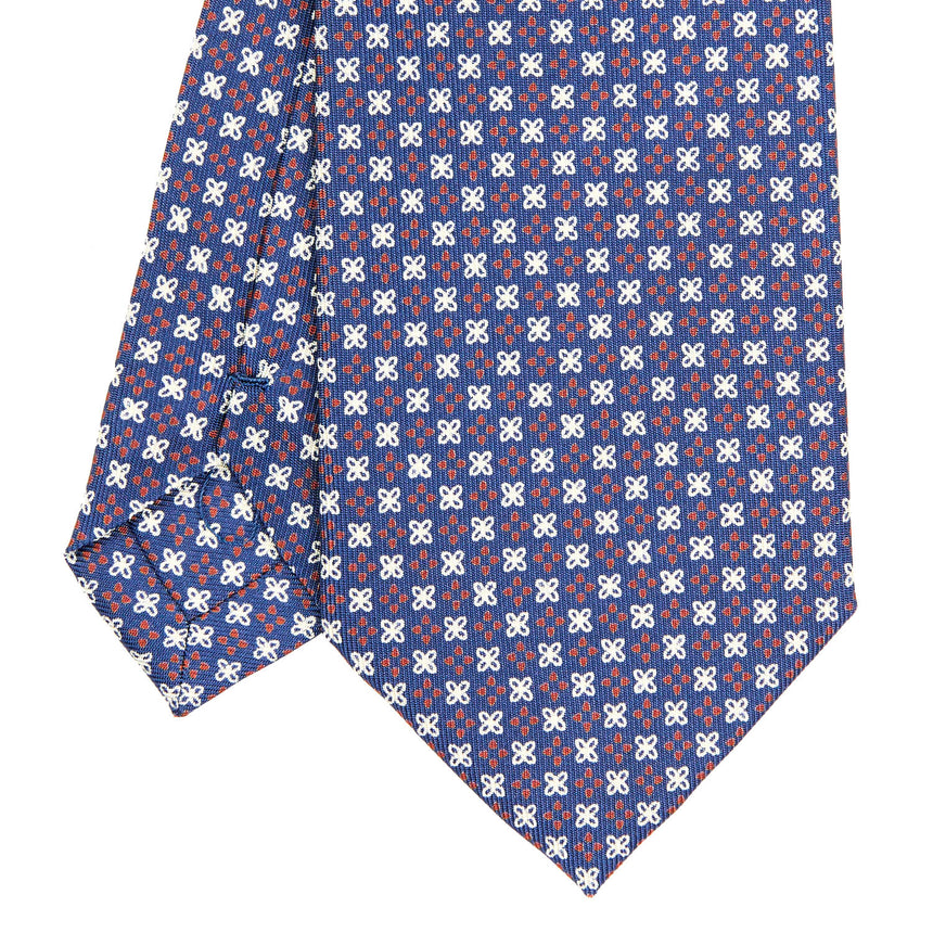 BLUE SARTORIAL CLASSIC SILK TIE
