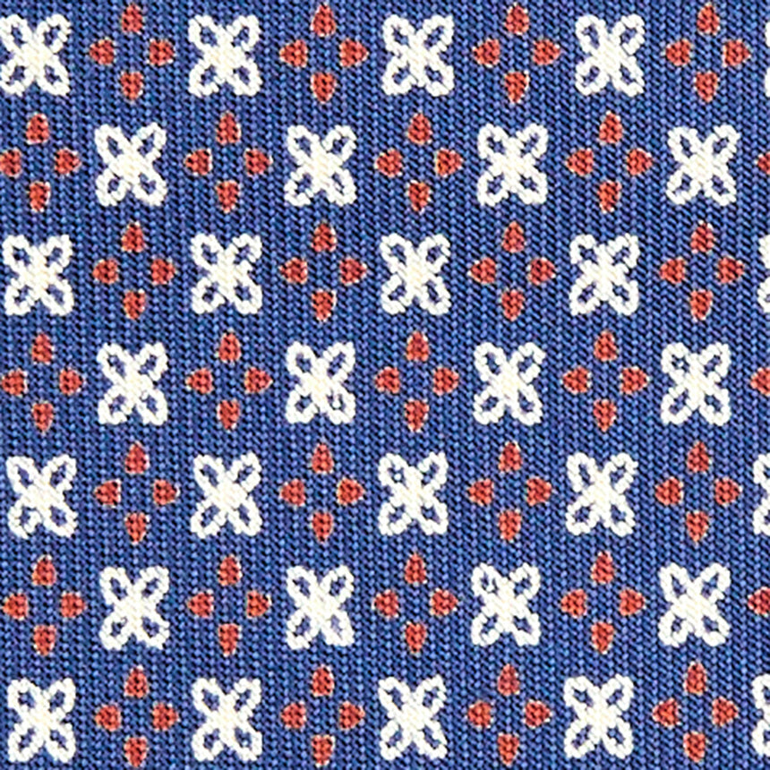 BLUE SARTORIAL CLASSIC SILK TIE