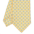 yellow_classic_silk_tie_small_flower_pattern_tip_detail