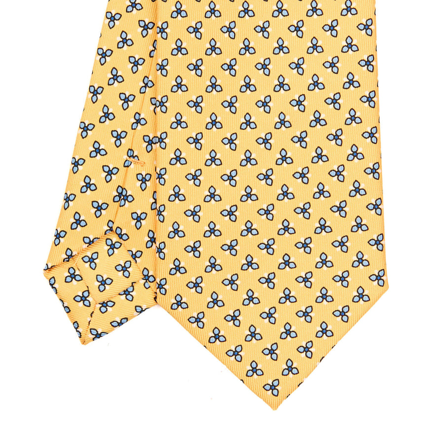 YELLOW CLASSIC SILK TIE