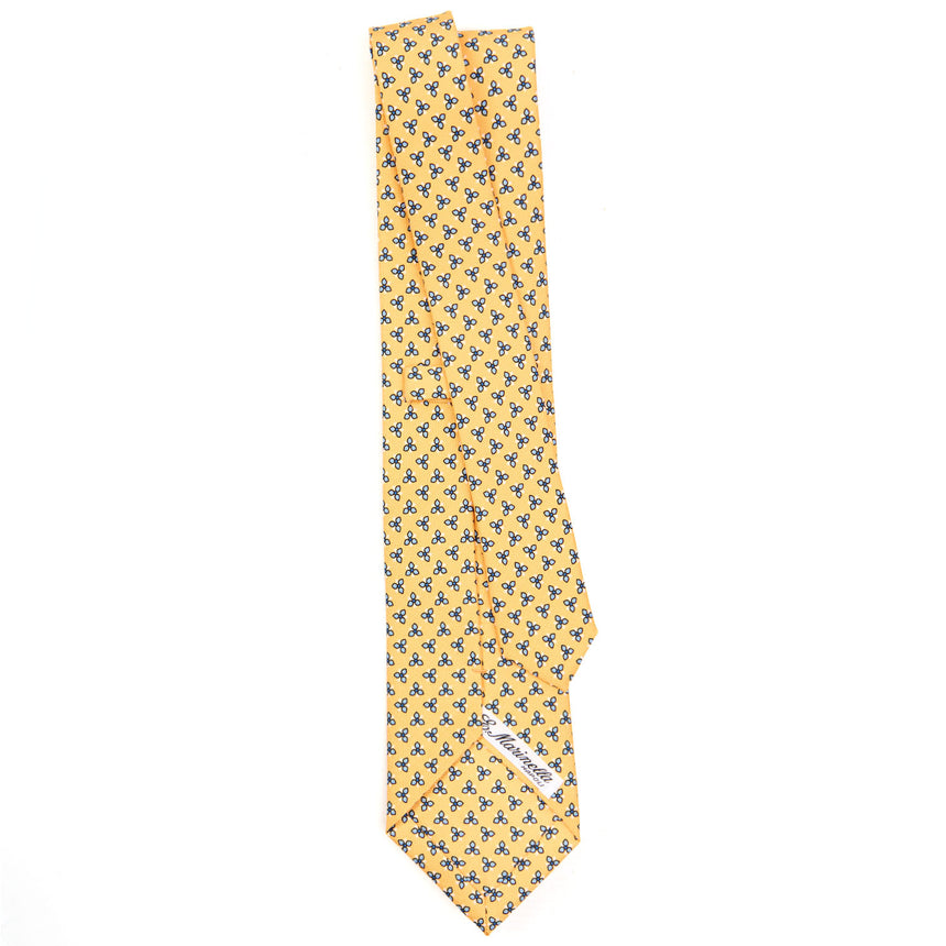 YELLOW CLASSIC SILK TIE