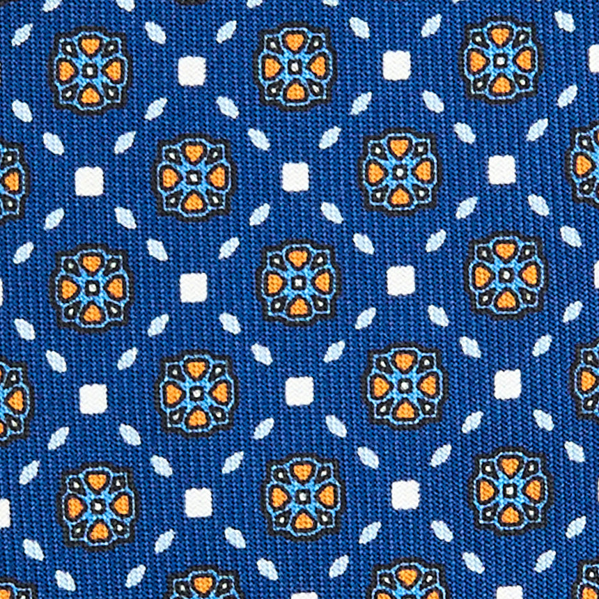 BLUE SARTORIAL CLASSIC SILK TIE