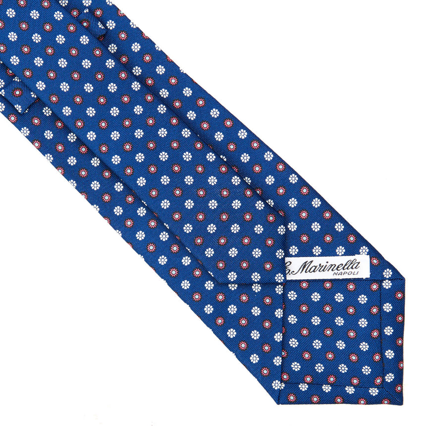 BLUE SARTORIAL CLASSIC SILK TIE