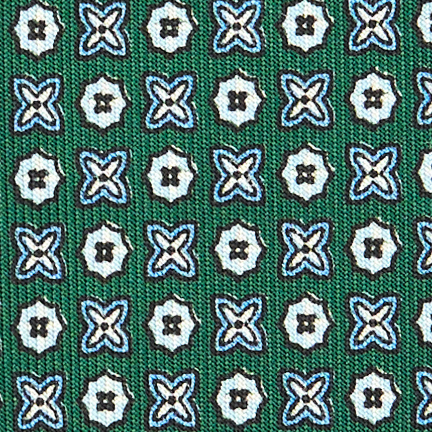 DARK GREEN SARTORIAL CLASSIC SILK TIE