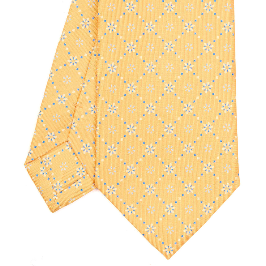 YELLOW CLASSIC SILK TIE