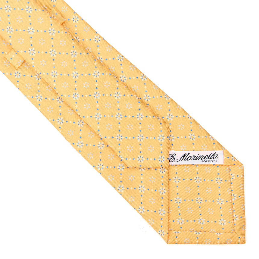 YELLOW CLASSIC SILK TIE