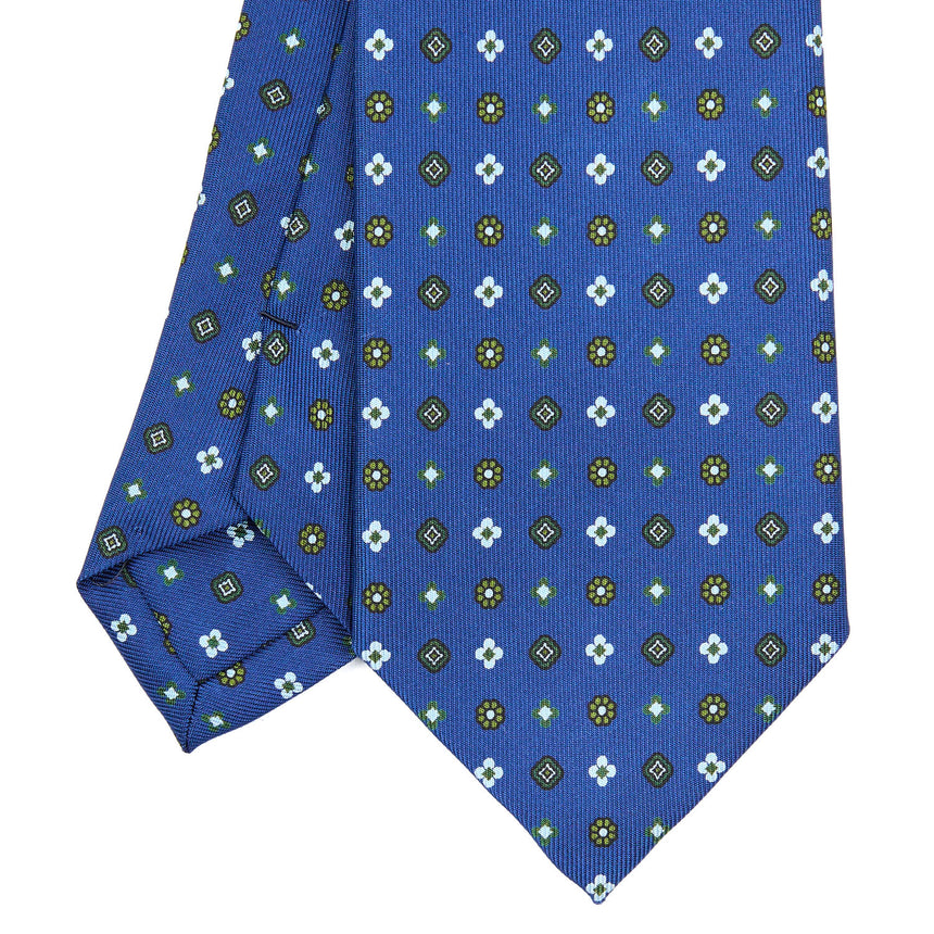 BLUE SARTORIAL CLASSIC SILK TIE