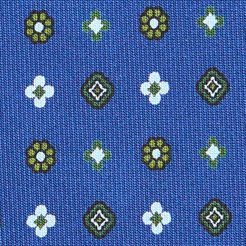 BLUE SARTORIAL CLASSIC SILK TIE
