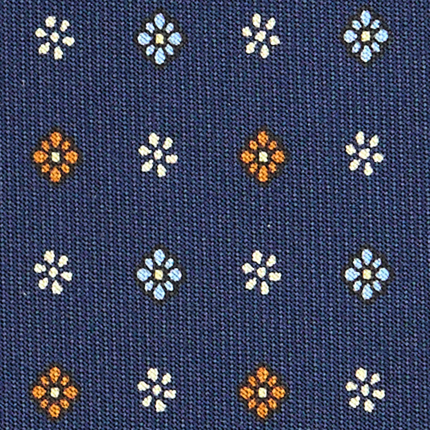 BLUE SARTORIAL CLASSIC SILK TIE