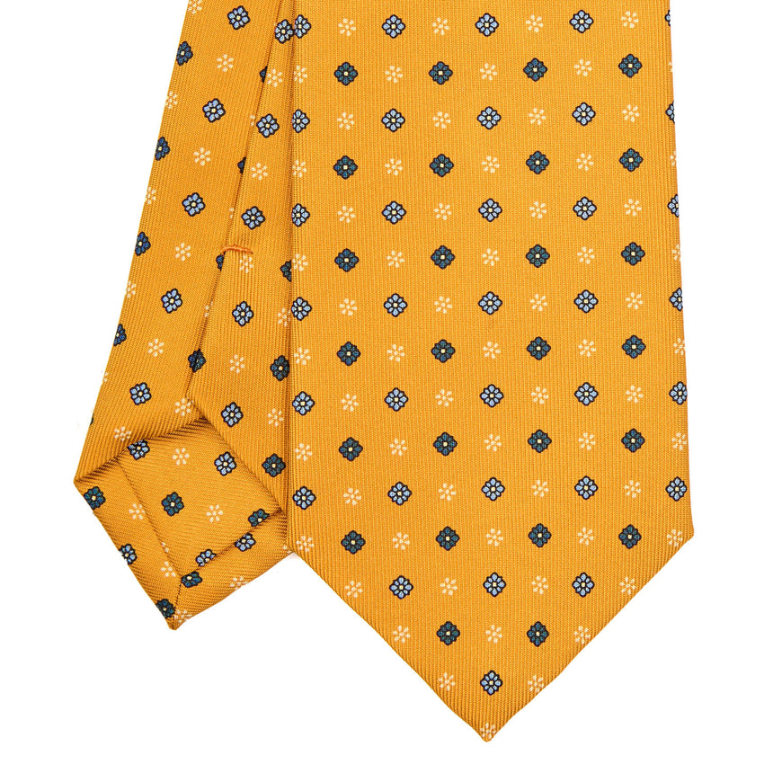 YELLOW CLASSIC SILK TIE