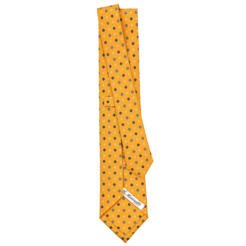 YELLOW CLASSIC SILK TIE