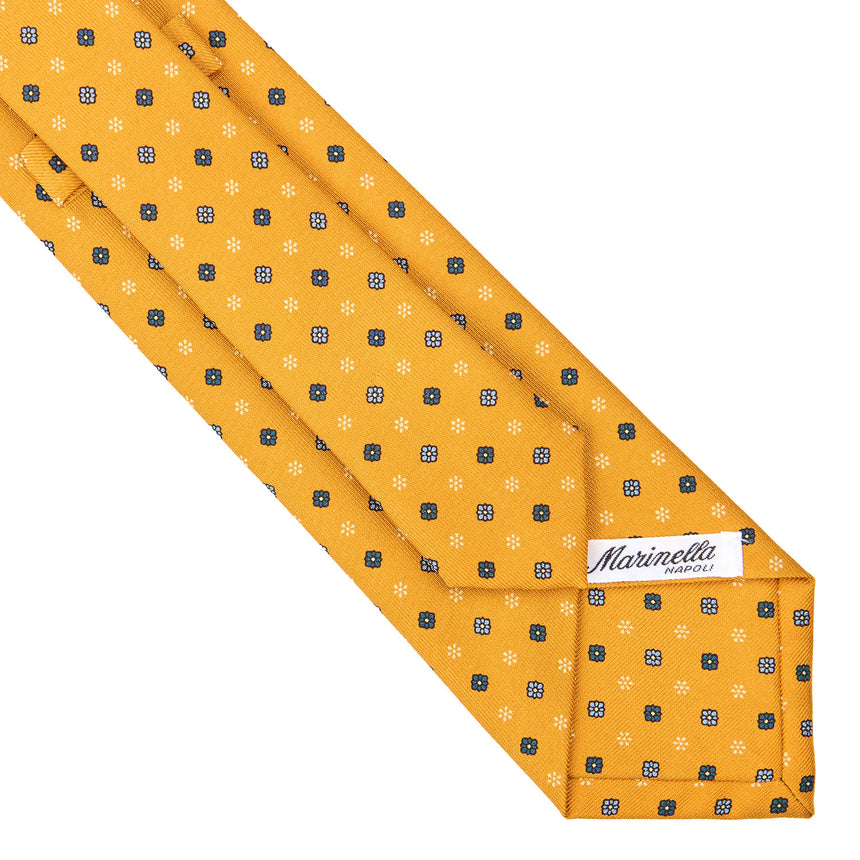 YELLOW CLASSIC SILK TIE