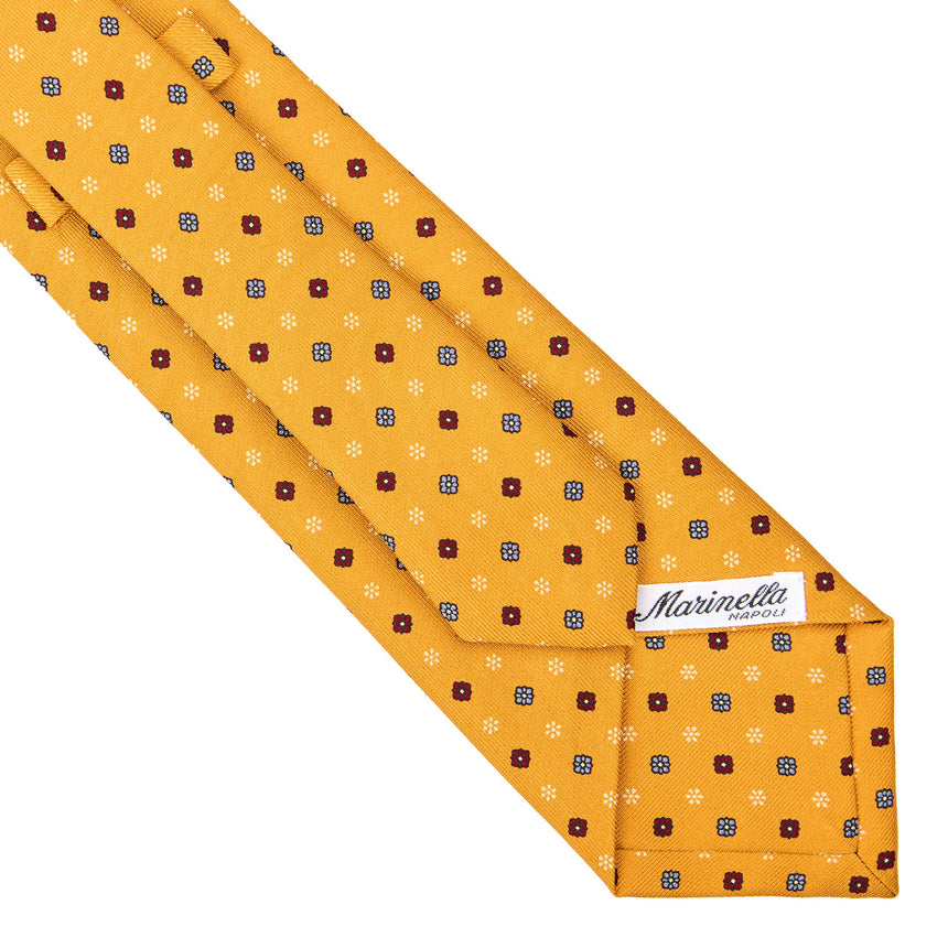 YELLOW CLASSIC SILK TIE