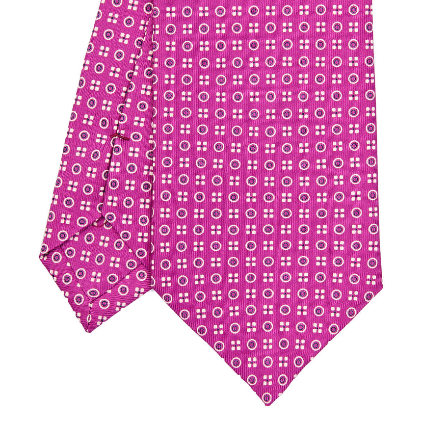 FUCHSIA SARTORIAL CLASSIC SILK TIE
