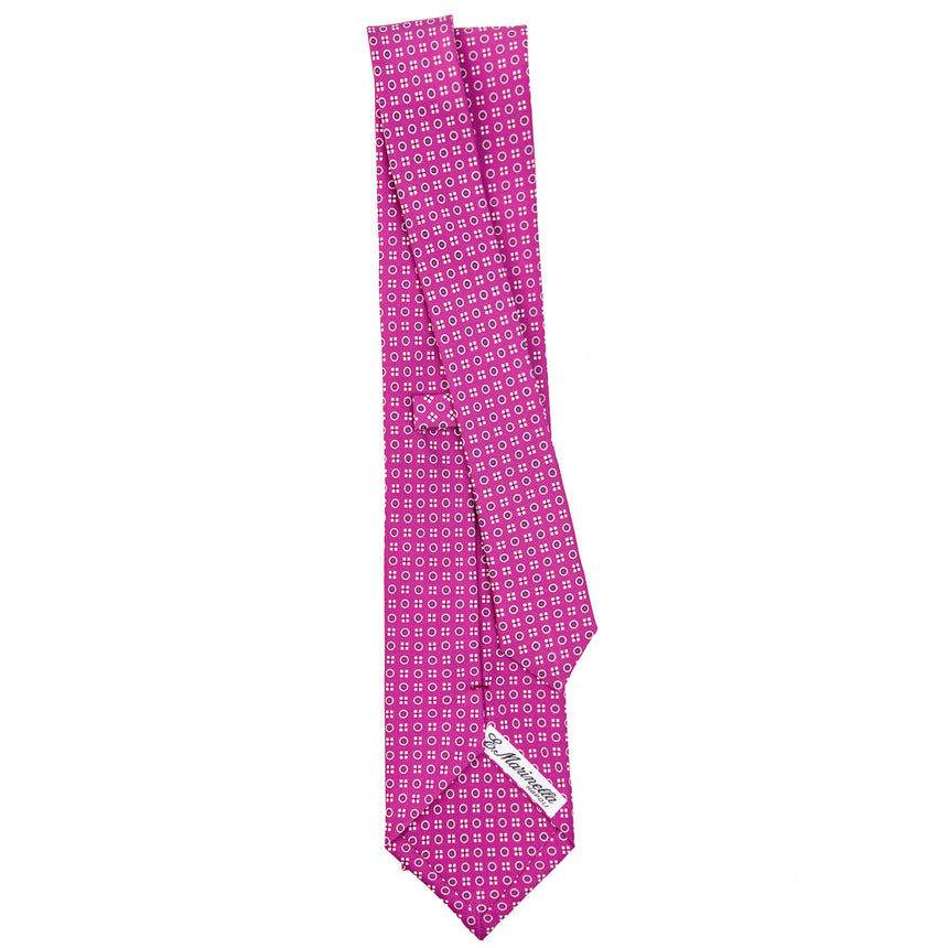 FUCHSIA SARTORIAL CLASSIC SILK TIE