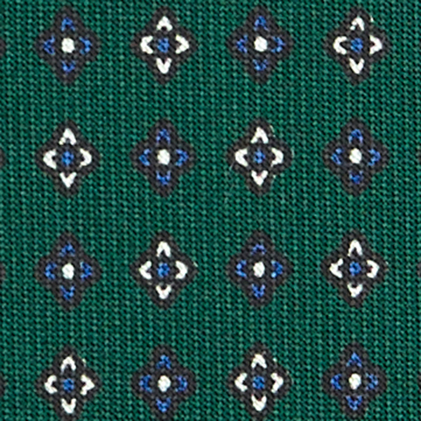 DARK GREEN SARTORIAL CLASSIC SILK TIE