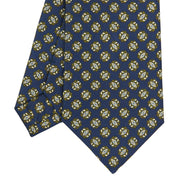 dark_blue_sartorial_classic_silk_tie_small_flower_pattern_tip_detail