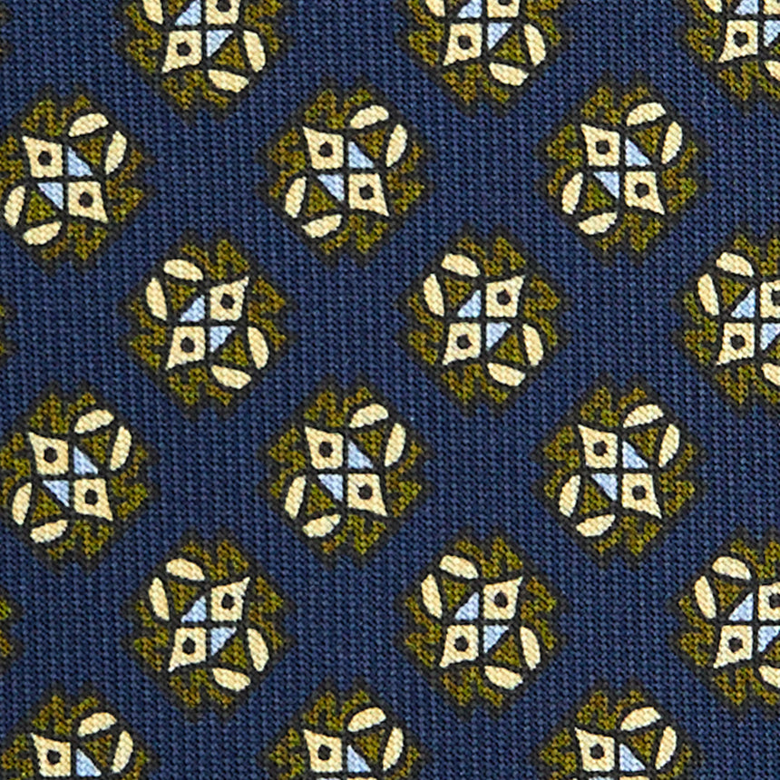 DARK BLUE SARTORIAL CLASSIC SILK TIE