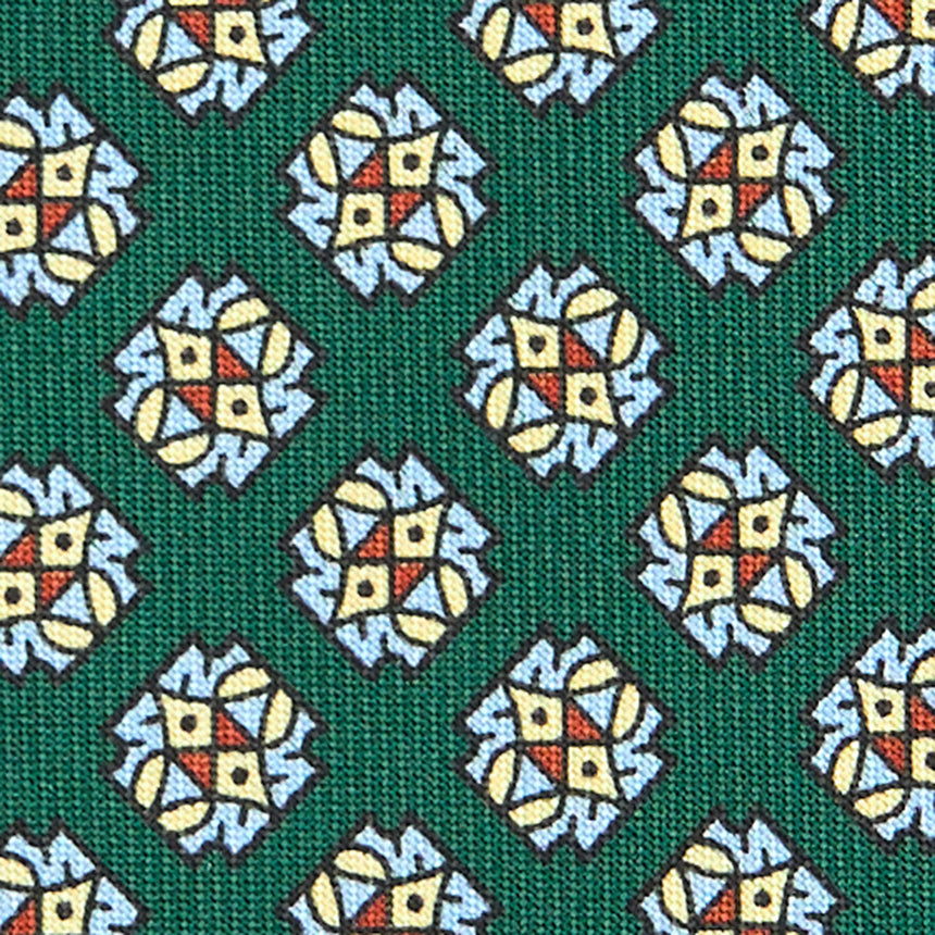 DARK GREEN SARTORIAL CLASSIC SILK TIE
