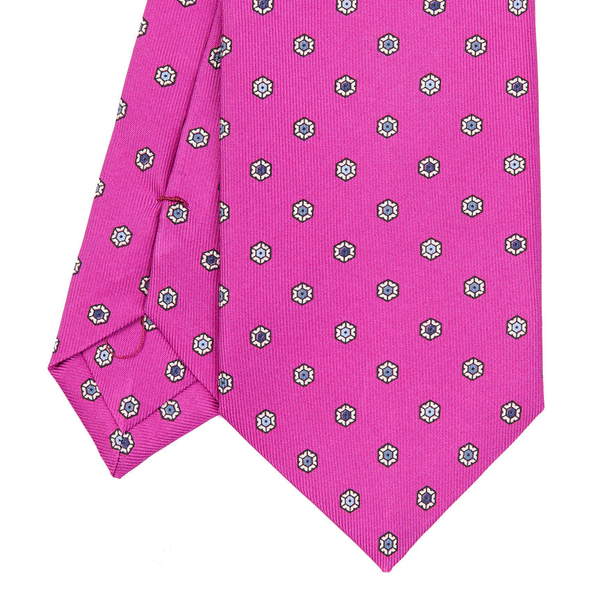 FUCHSIA SARTORIAL CLASSIC SILK TIE