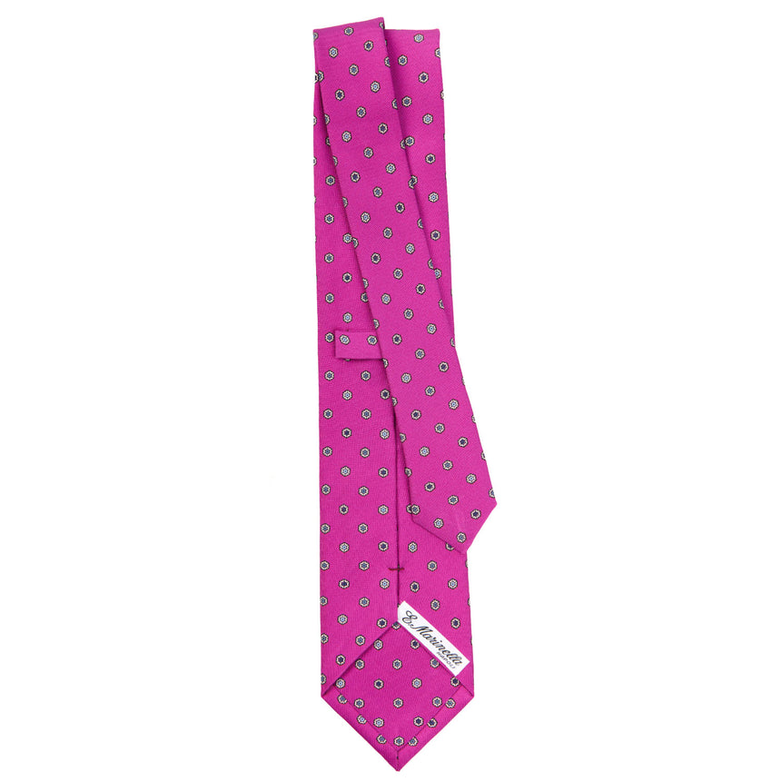 FUCHSIA SARTORIAL CLASSIC SILK TIE
