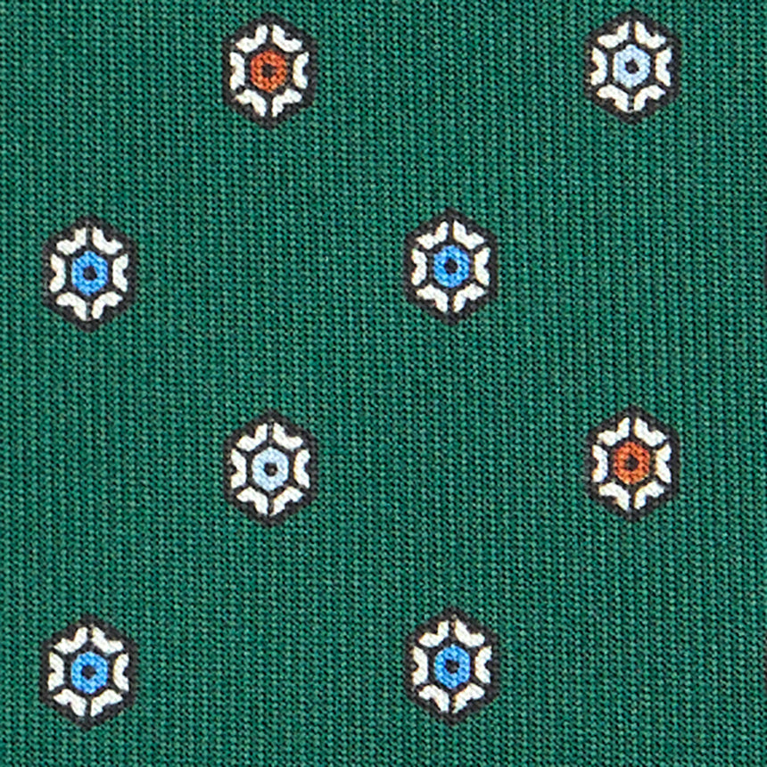 DARK GREEN SARTORIAL CLASSIC SILK TIE