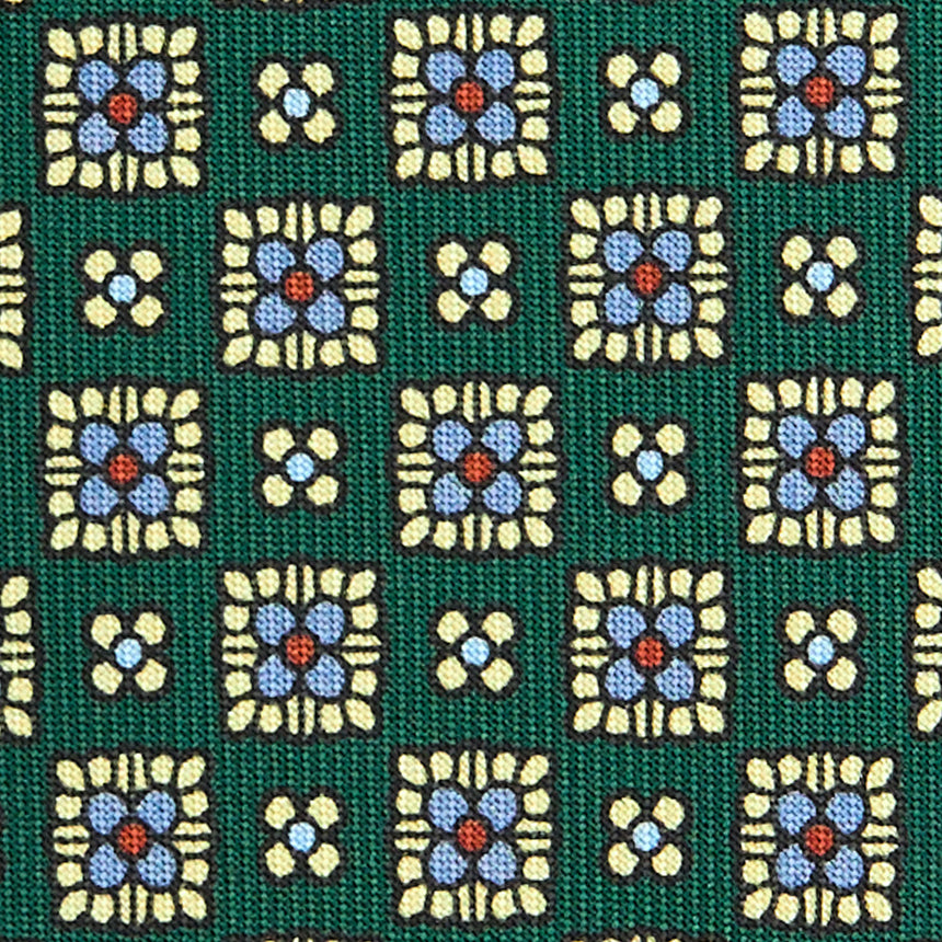 DARK GREEN SARTORIAL CLASSIC SILK TIE