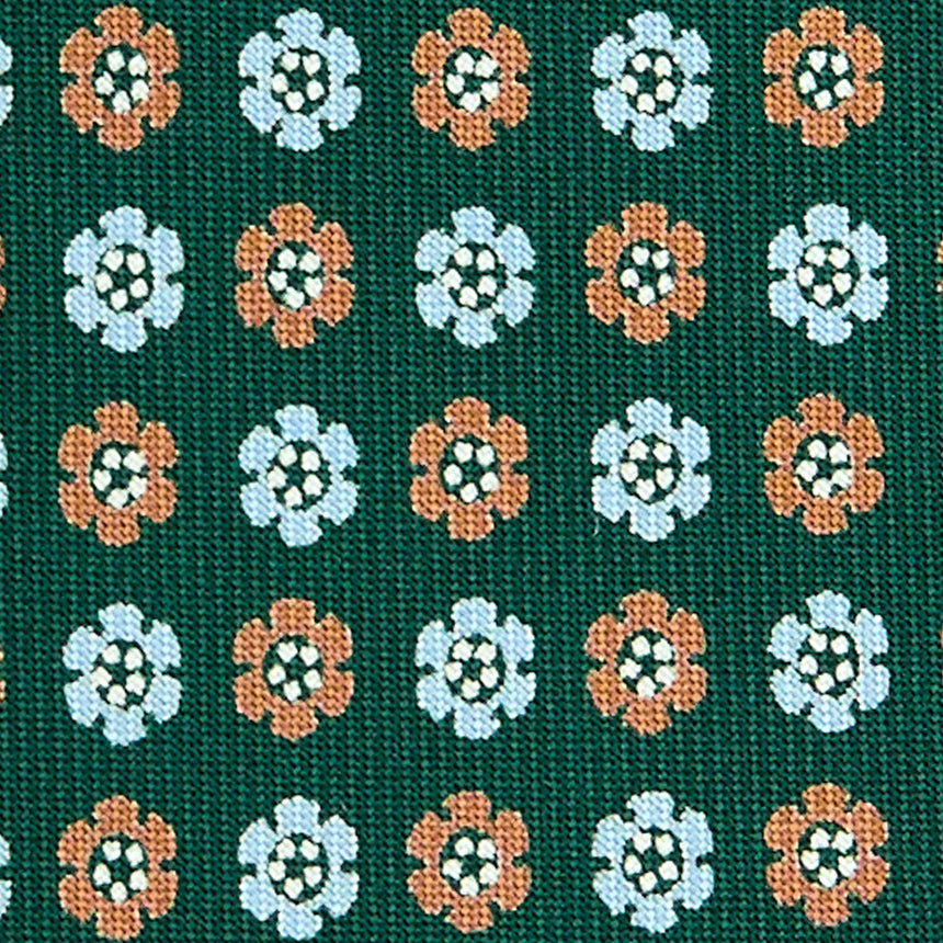 DARK GREEN SARTORIAL CLASSIC SILK TIE