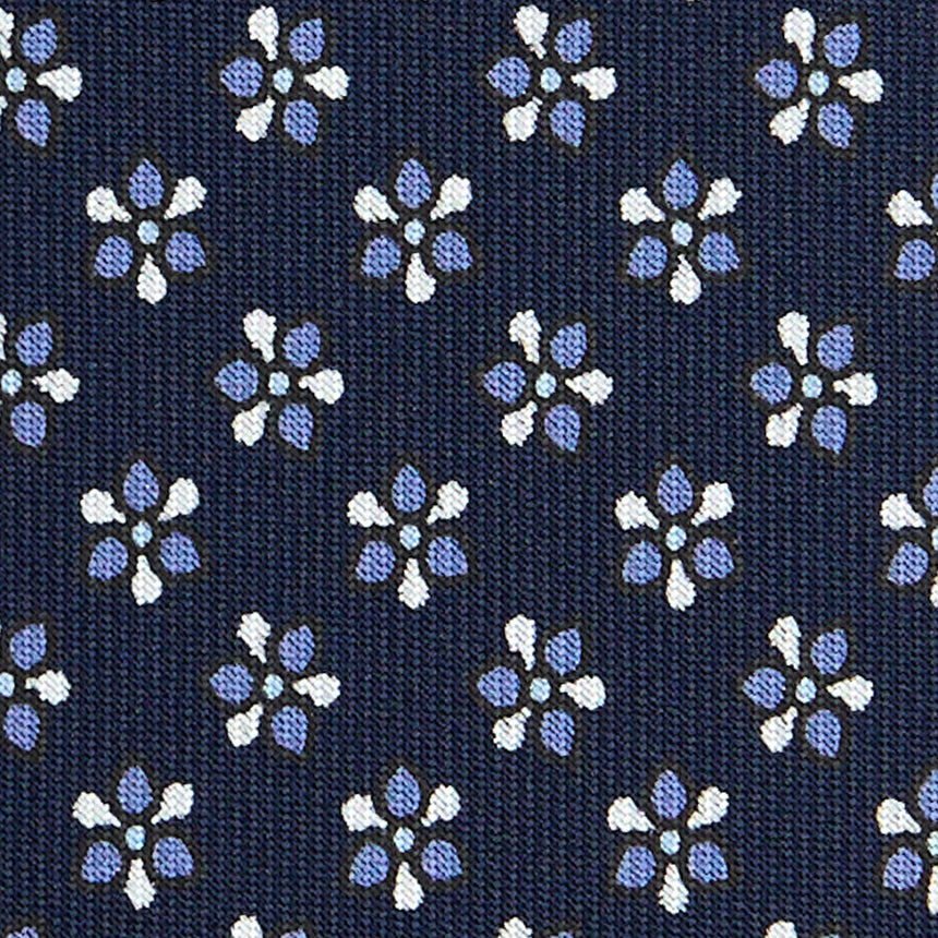 DARK BLUE SARTORIAL CLASSIC SILK TIE
