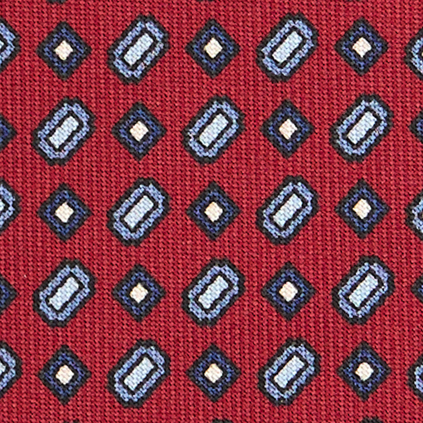 BURGUNDY CLASSIC SILK TIE