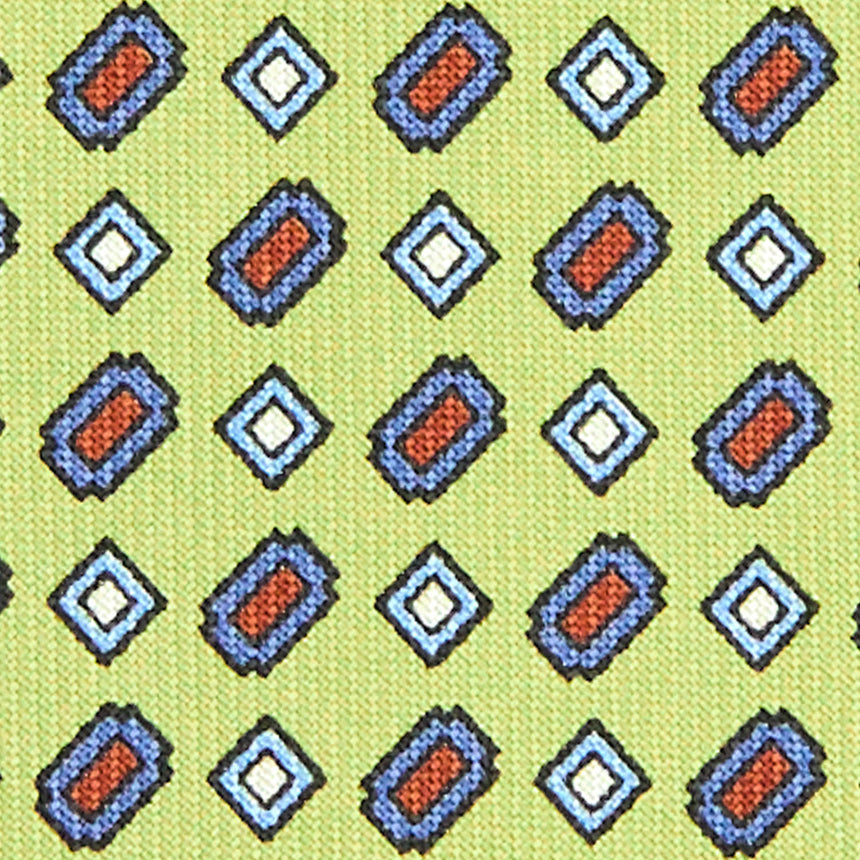 LIGHT GREEN SARTORIAL CLASSIC SILK TIE
