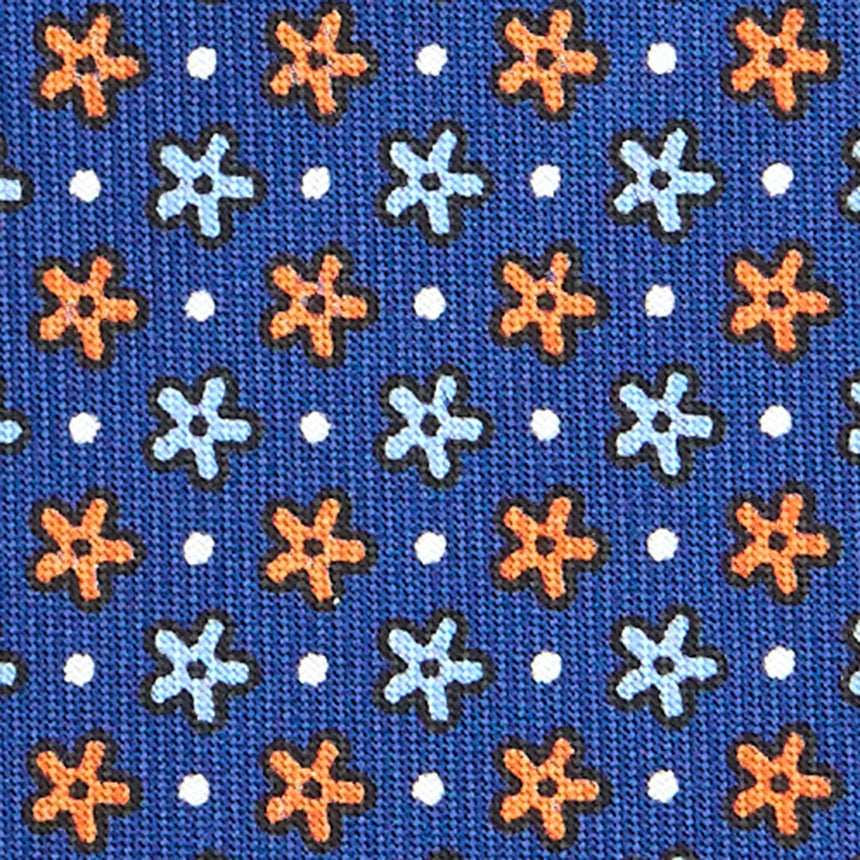 BLUE SARTORIAL CLASSIC SILK TIE