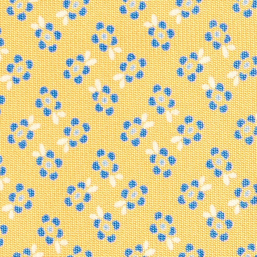 YELLOW CLASSIC SILK TIE