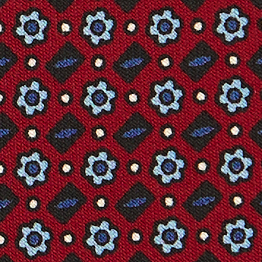 BURGUNDY CLASSIC SILK TIE