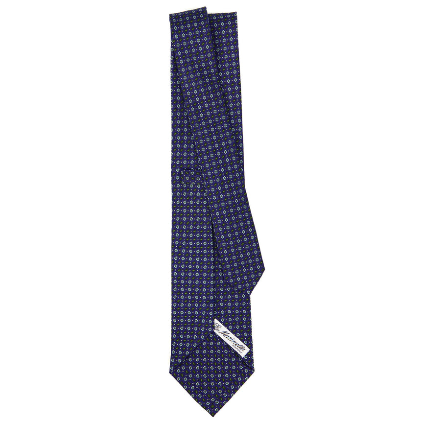 BLUE SARTORIAL CLASSIC SILK TIE