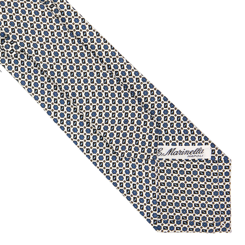 WHITE SARTORIAL CLASSIC SILK TIE