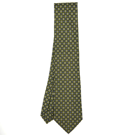OLIVE GREEN  CLASSIC SILK TIE