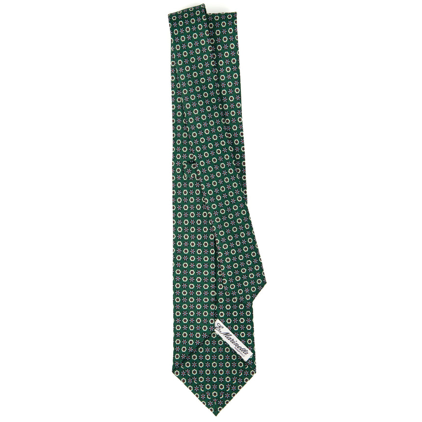 DARK GREEN SARTORIAL CLASSIC SILK TIE
