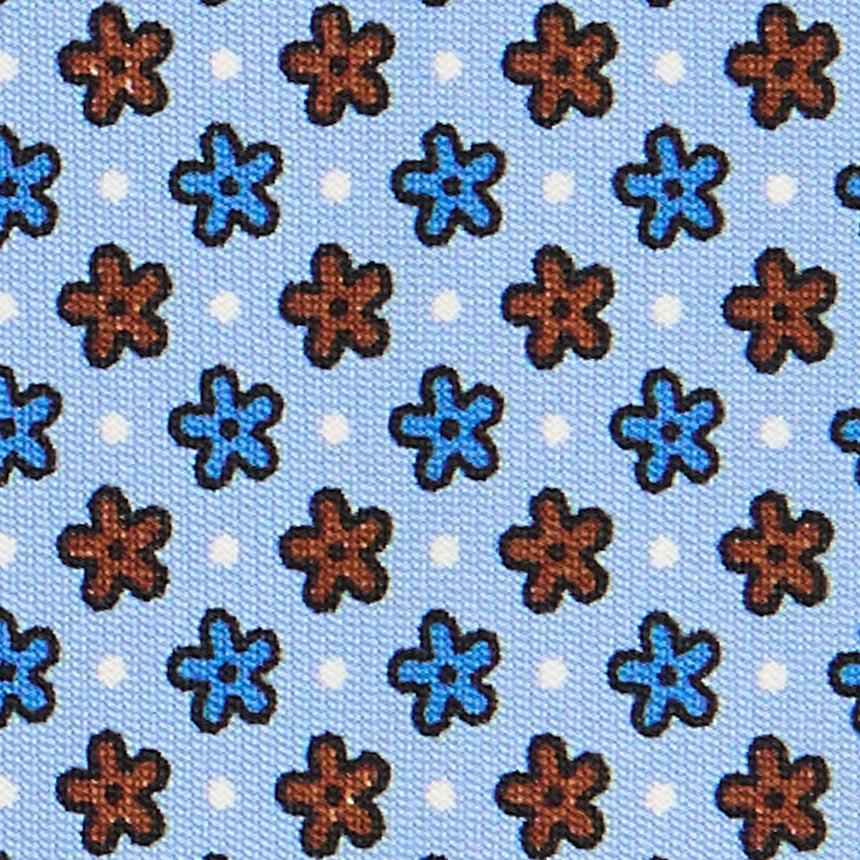 LIGHT BLUE CLASSIC SILK TIE