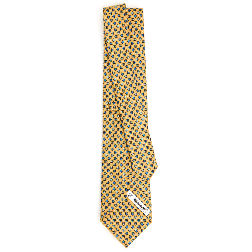 YELLOW CLASSIC SILK TIE