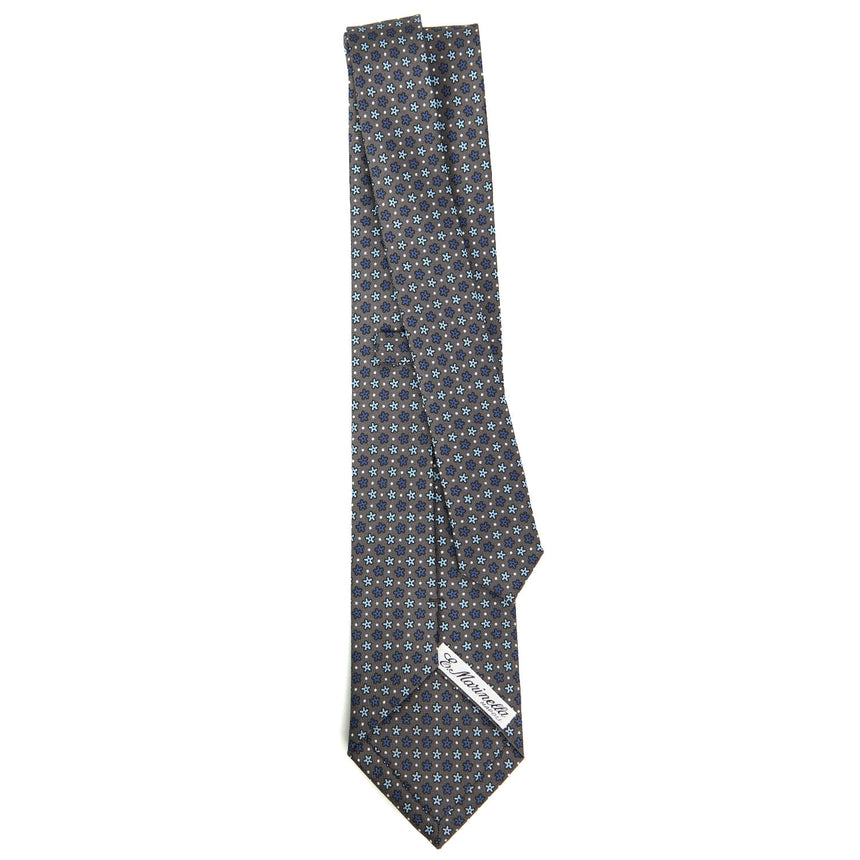 DARK GREY CLASSIC SILK TIE